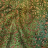 Handcrafted Batik Viscose Groen – Zacht, Soepel & Uniek