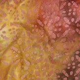 Handcrafted Batik Viscose Geel – Zacht, Soepel & Uniek