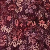 Handcrafted Batik Viscose Cerise – Zacht, Soepel & Uniek