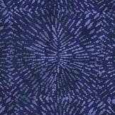 Handcrafted Batik Viscose Indigo Blauw Starburst – Soepel & Uniek
