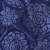 Handcrafted Batik Viscose Indigo Blauw Mandala – Soepel & Uniek