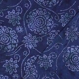Handcrafted Batik Viscose Indigo Blauw Mandala – Soepel & Uniek