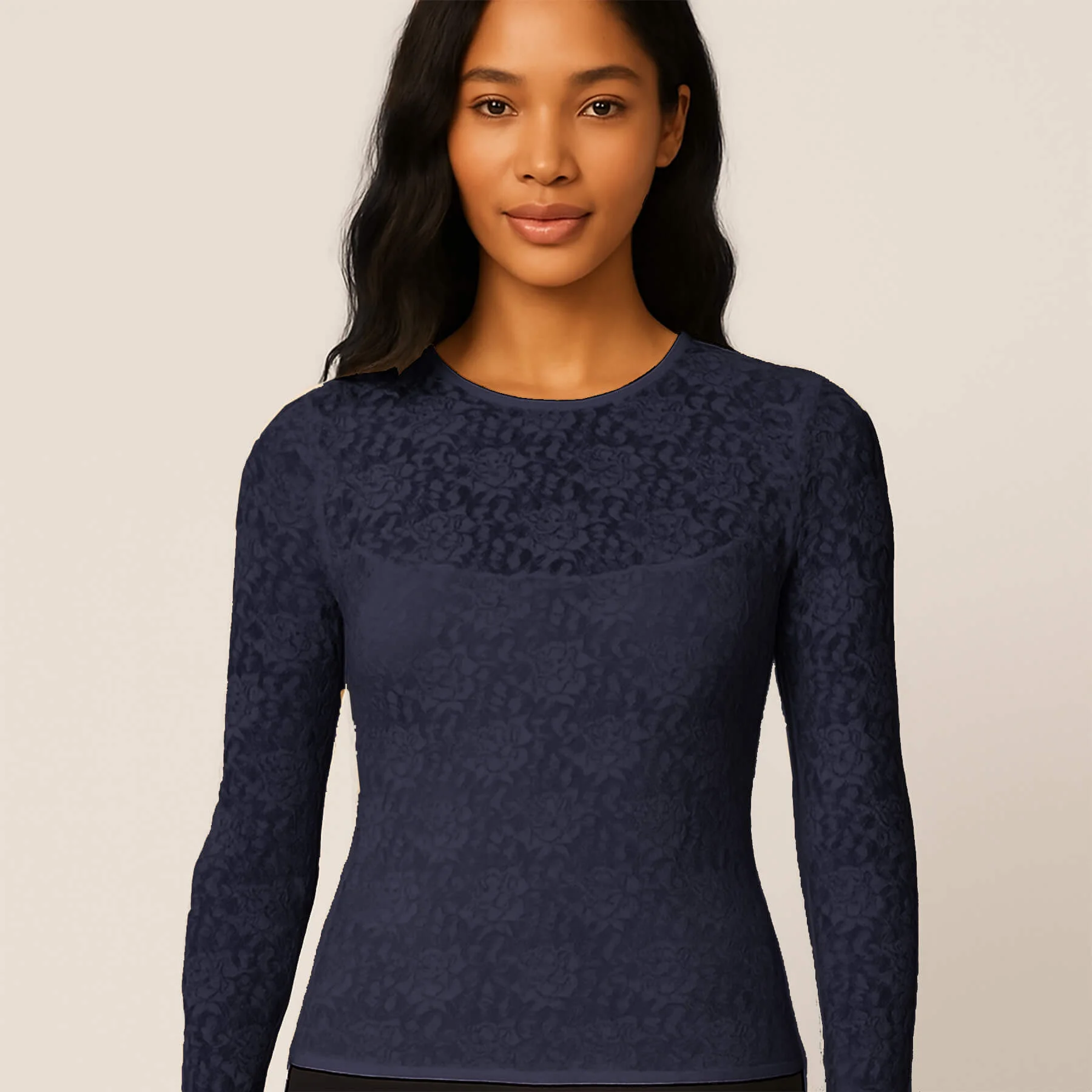 Kant Stof Stretch Marine – Elegant, Rekbaar & Veelzijdig