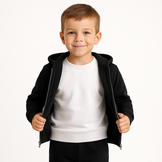 Joggingstof Zwart – Zacht, Warm & Comfortabel