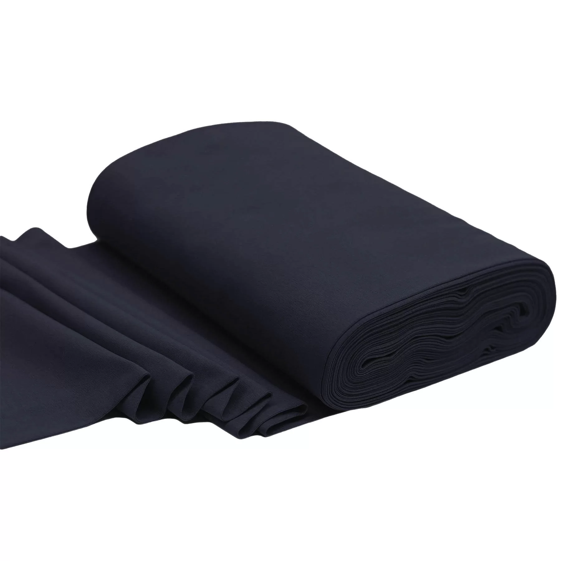 Boordstof Donker Marine – Zacht, Rekbaar & Duurzaam