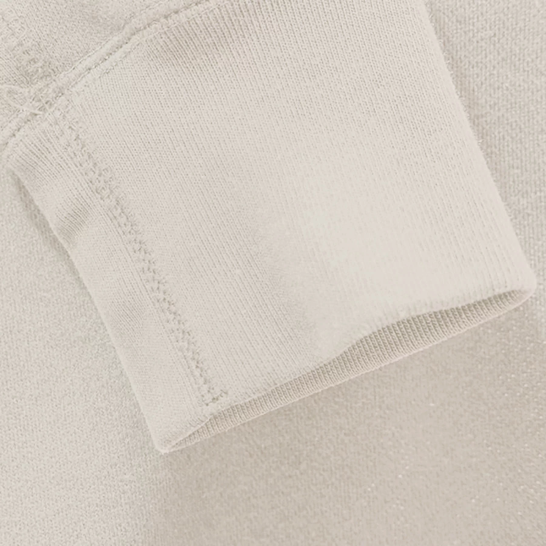 Boordstof Licht Beige – Zacht, Rekbaar & Duurzaam