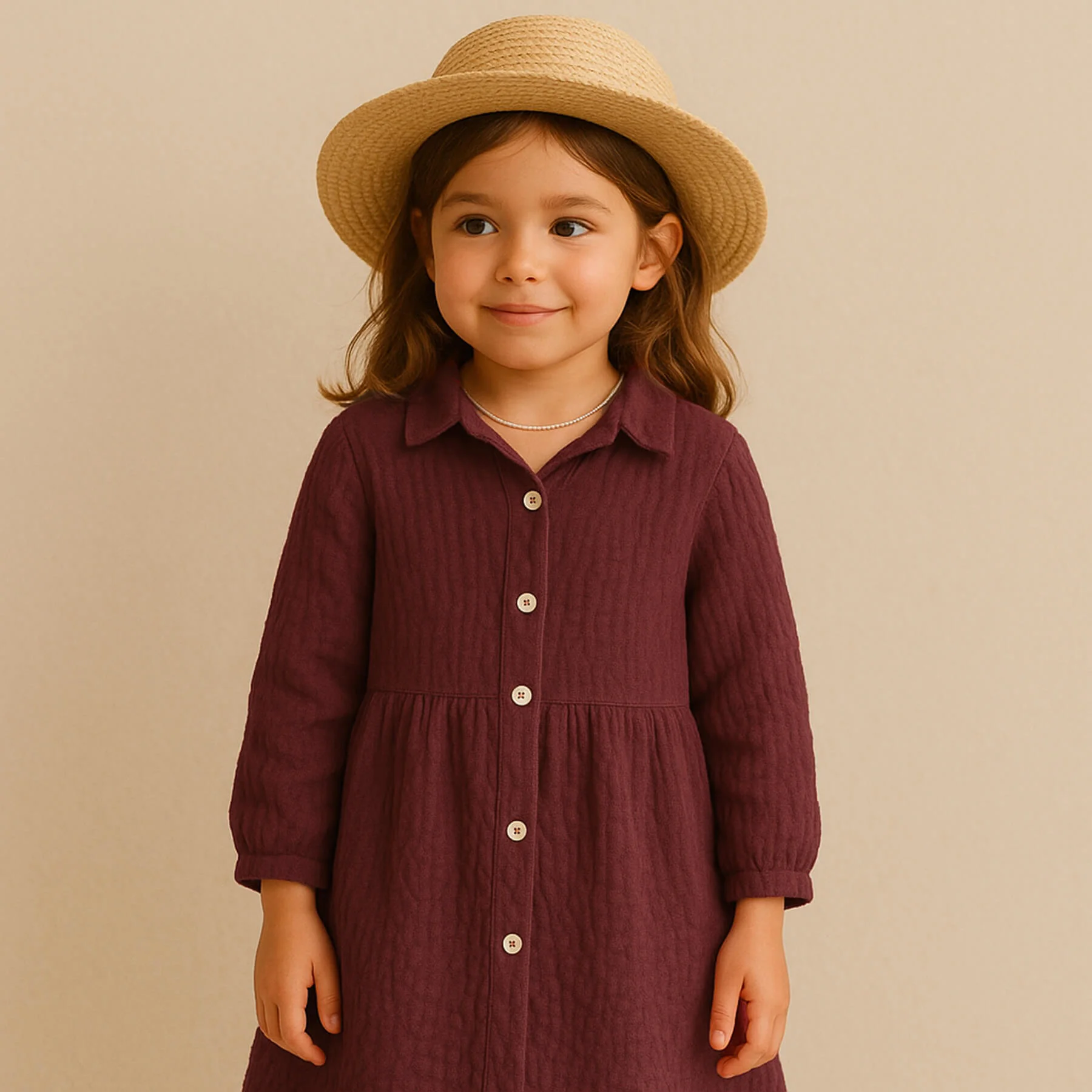 Hydrofiel Stof Bordeaux – Zacht, Ademend en Duurzaam