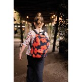 Teddy Stof Bloemen - Taupe/Beige