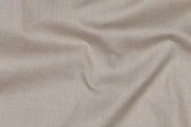 Katoen Poplin Stof Donker Beige