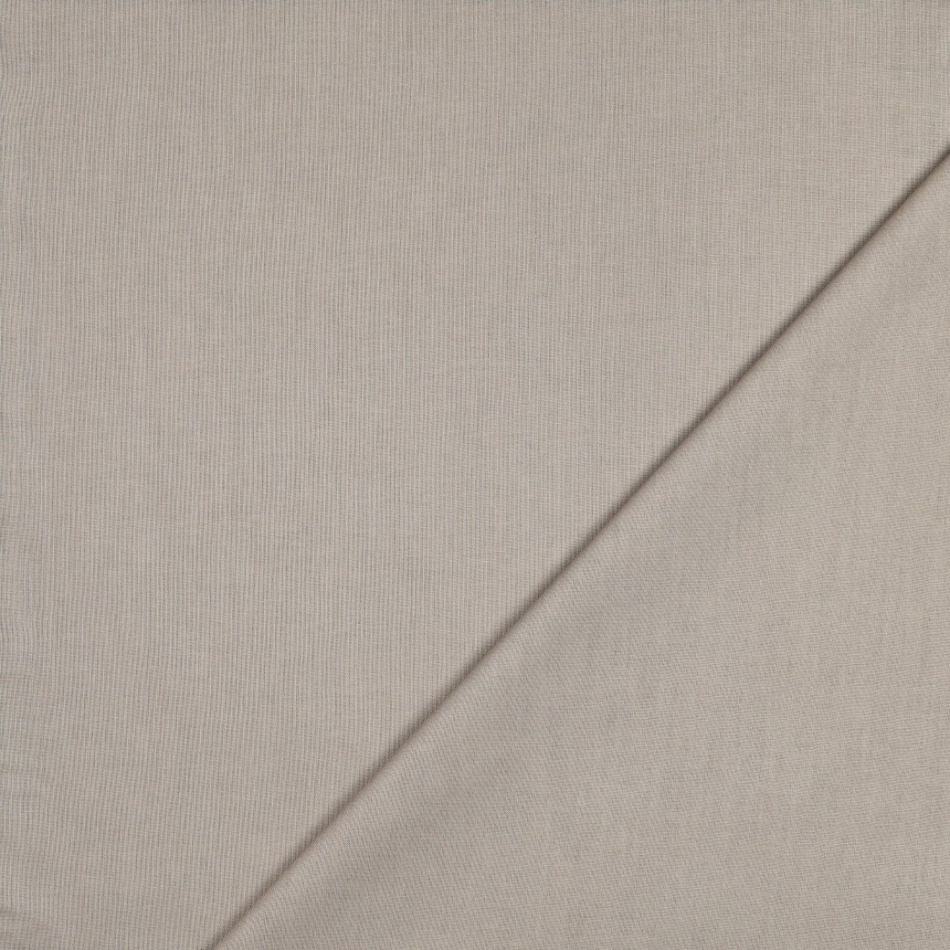 Katoen Poplin Stof Donker Beige – Glad, Ademend & Veelzijdig