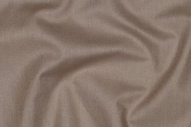 Katoen Poplin Stof Lichtbruin