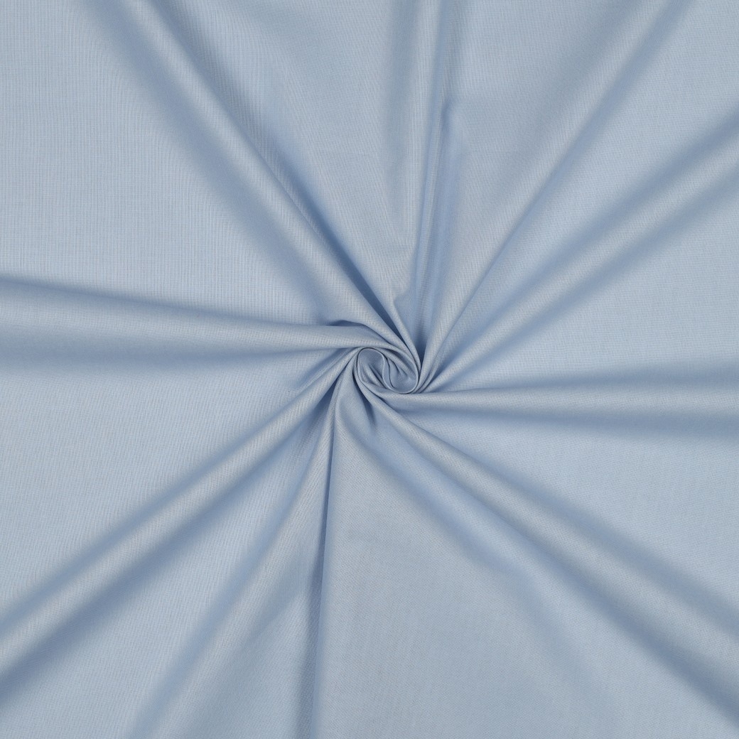 Katoen Poplin Stof Baby Lichtblauw – Ademend & Veelzijdig