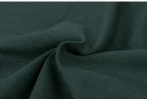 Katoenen Jersey Stof Donkergroen