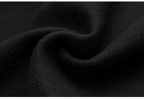 Molton Stof Zwart – 290 cm Breed