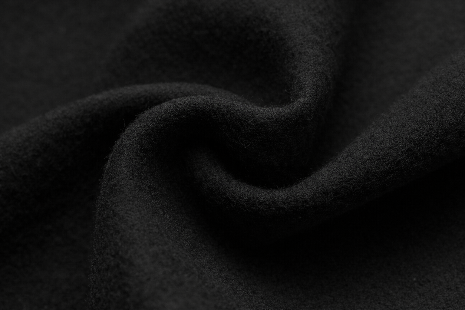 Molton Stof Zwart – 290 cm Breed – Zacht & Beschermend