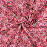 Stepped Voile Katoen Patchwork Roze – Gewatteerd & Trendy