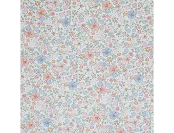 Jersey Katoen Digitale Print - Zomergevoel Nude Roze