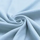 Rib Jersey Stof Licht Blauw– Zacht & Comfortabel