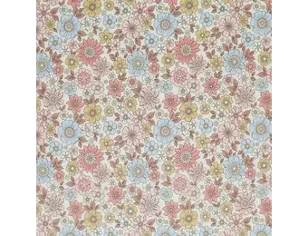 Jersey Katoen Digitale Print - Lente Sterbloem