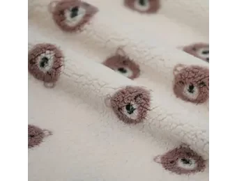 Lieve Beren Teddy Stof Naturel