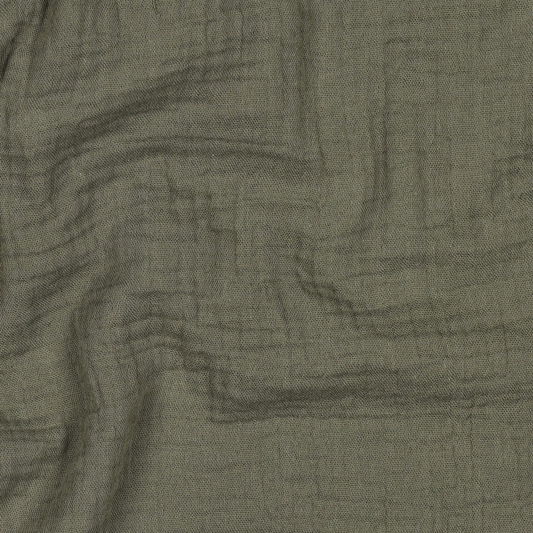 Hydrofiel Stof Donker Mosgroen – Zacht, Ademend & Oeko-Tex