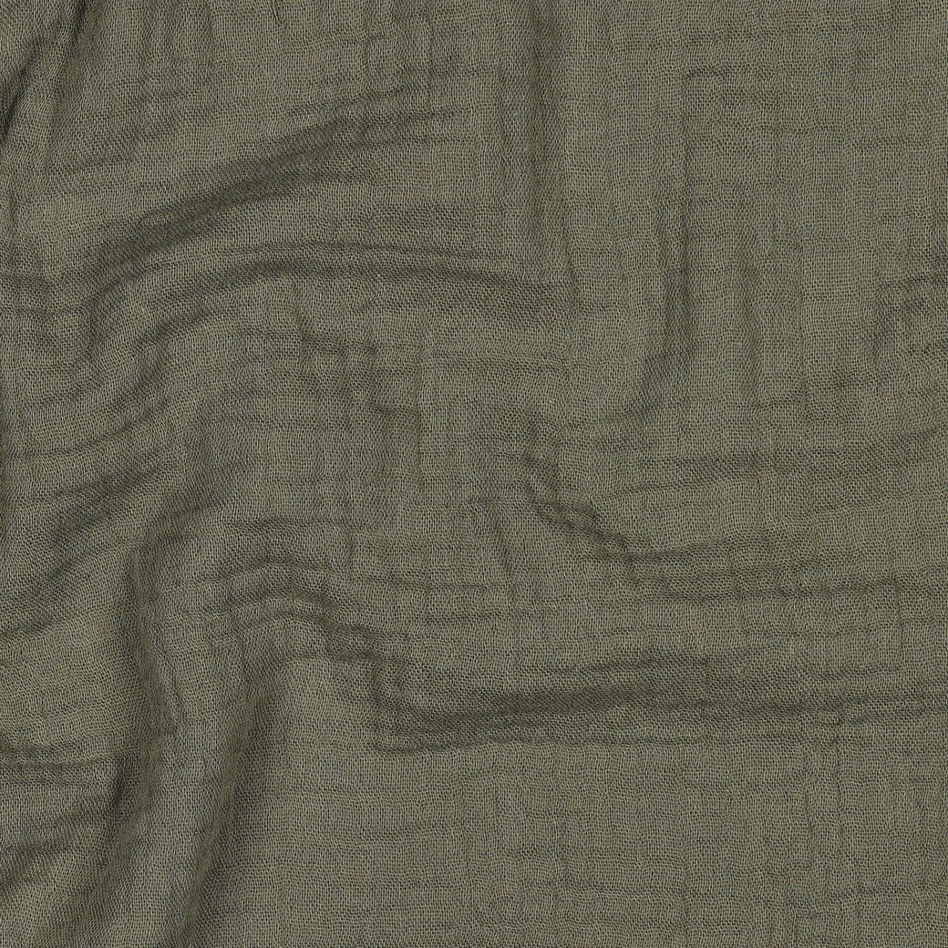 Hydrofiel Stof Donker Mosgroen – Zacht, Ademend & Oeko-Tex