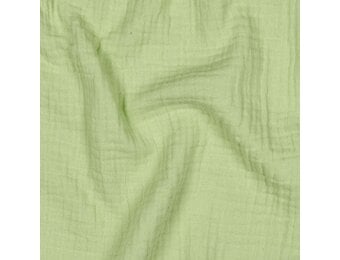 Baby Cotton – Mousseline Stof – Zachtgroen