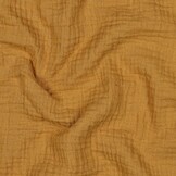 Hydrofiel Stof Donker Oker – Zacht, Ademend & Oeko-Tex