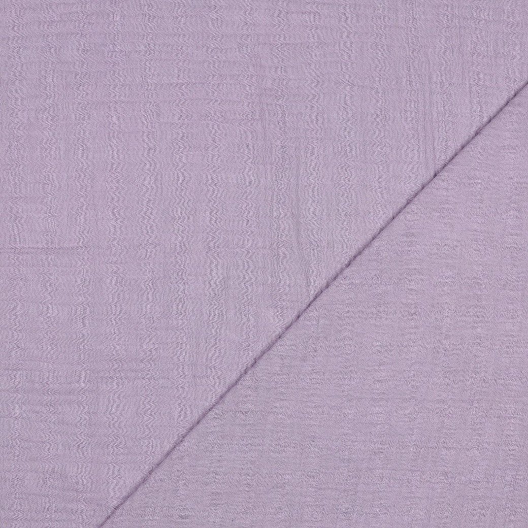 Hydrofiel Stof Donker Lila – Zacht, Ademend & Oeko-Tex