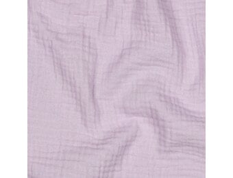 Baby Cotton – Mousseline Stof – Licht Lila