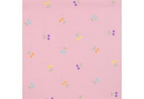 Jersey Katoen Stof – Kersjes Roze