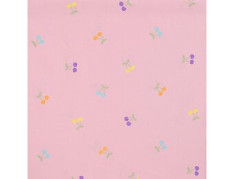 Jersey Katoen Stof – Kersjes Roze