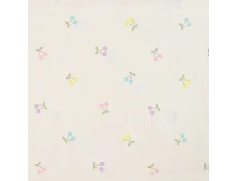 Jersey Katoen Stof – Kersjes Ecru