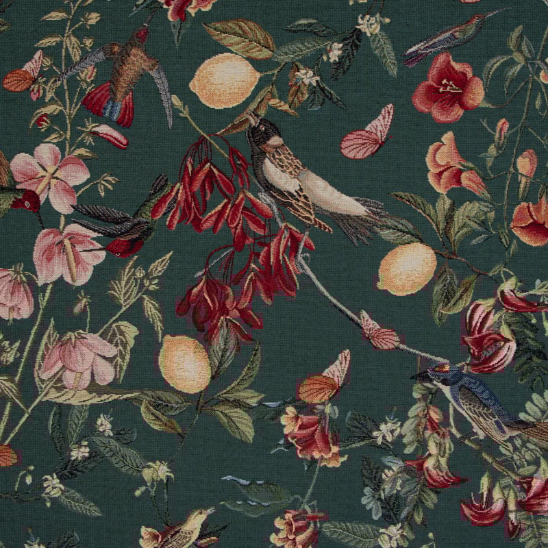 Gobelin Stof Mediterrane Tuin – Elegant & Sfeervol