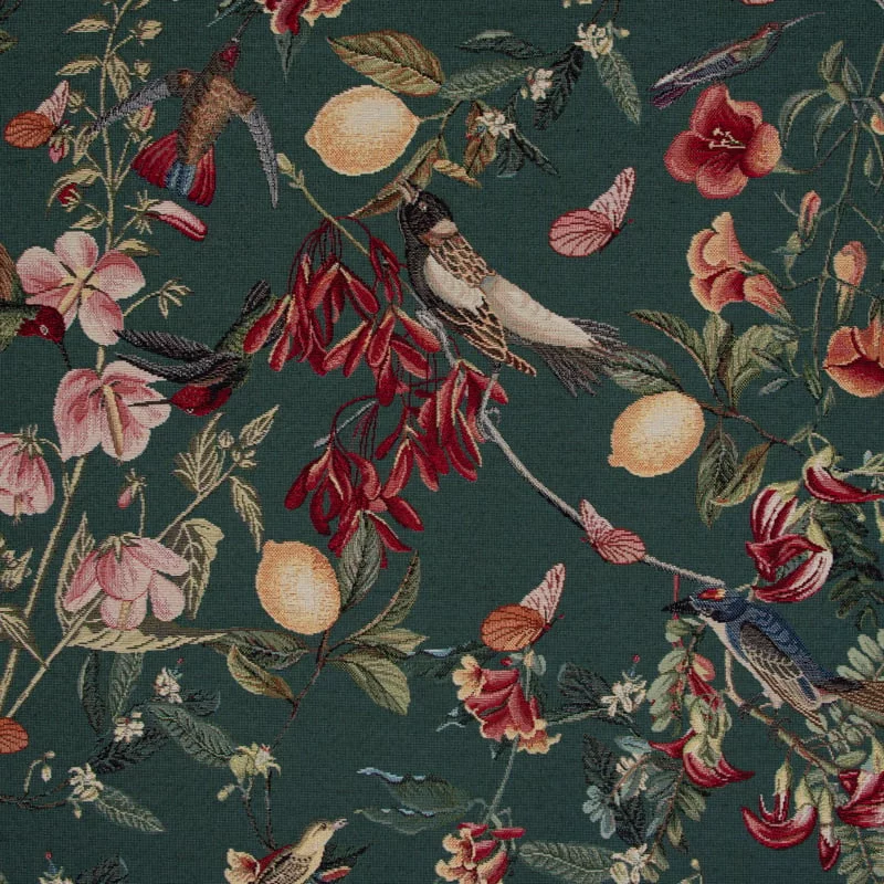 Gobelin Stof Mediterrane Tuin – Elegant & Sfeervol