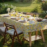 Katoen Stof Citroenen Ecru – Fris, Zomers & Decoratief