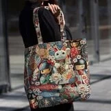 Gobelin Stof Kyoto Souvenirs – Multicolor | Interieur & DIY