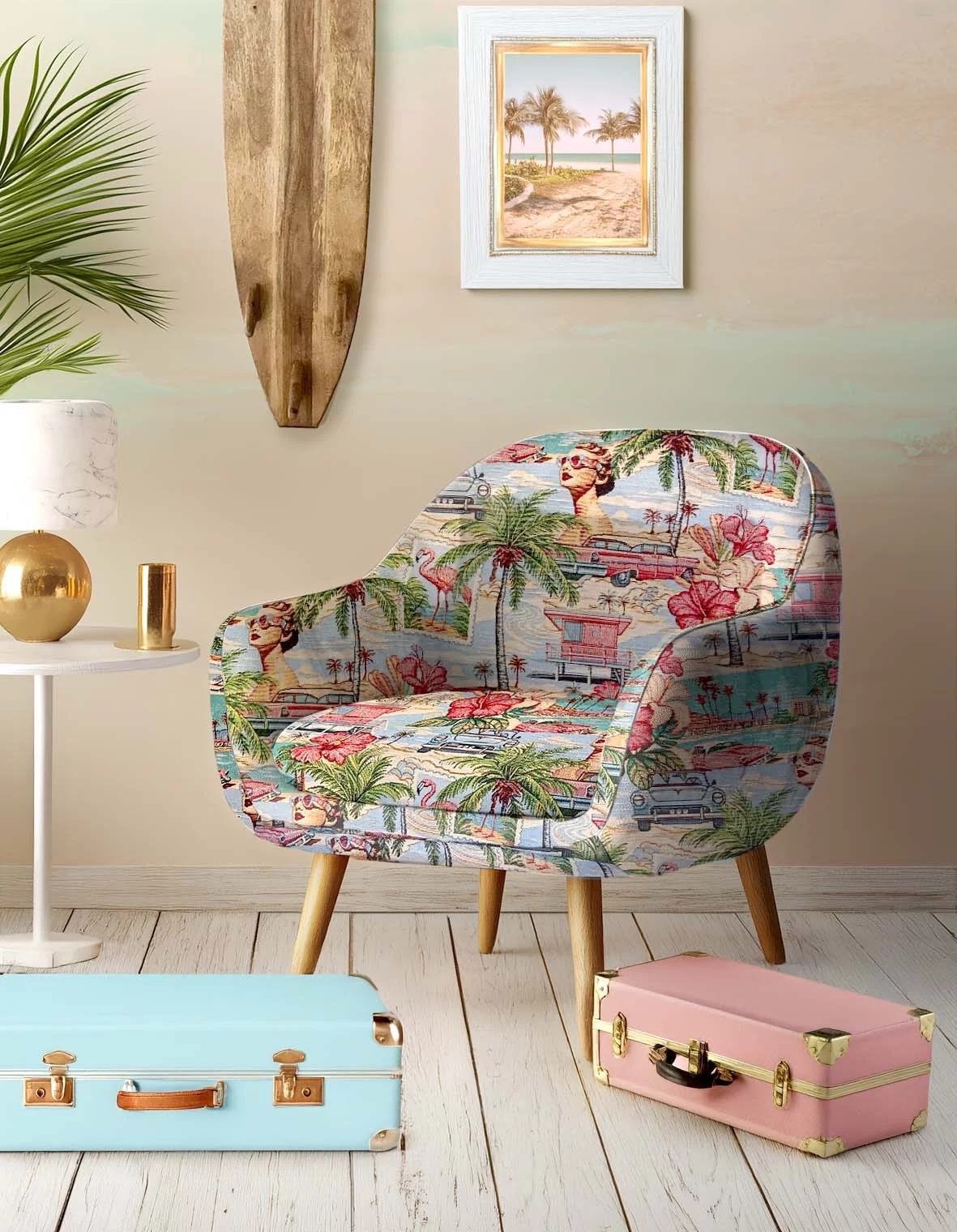 Gobelin Stof Beverly – Multicolor | Interieur & DIY