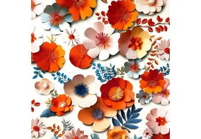 Katoen Canvas Stof Corolles – Multicolor