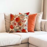 Katoen Canvas Stof Corolles – Multicolor | Interieur & DIY