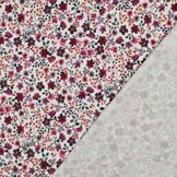 Organic Jersey Fuchsia Bloemenmix – Vrolijk, Trendy & Biologisch