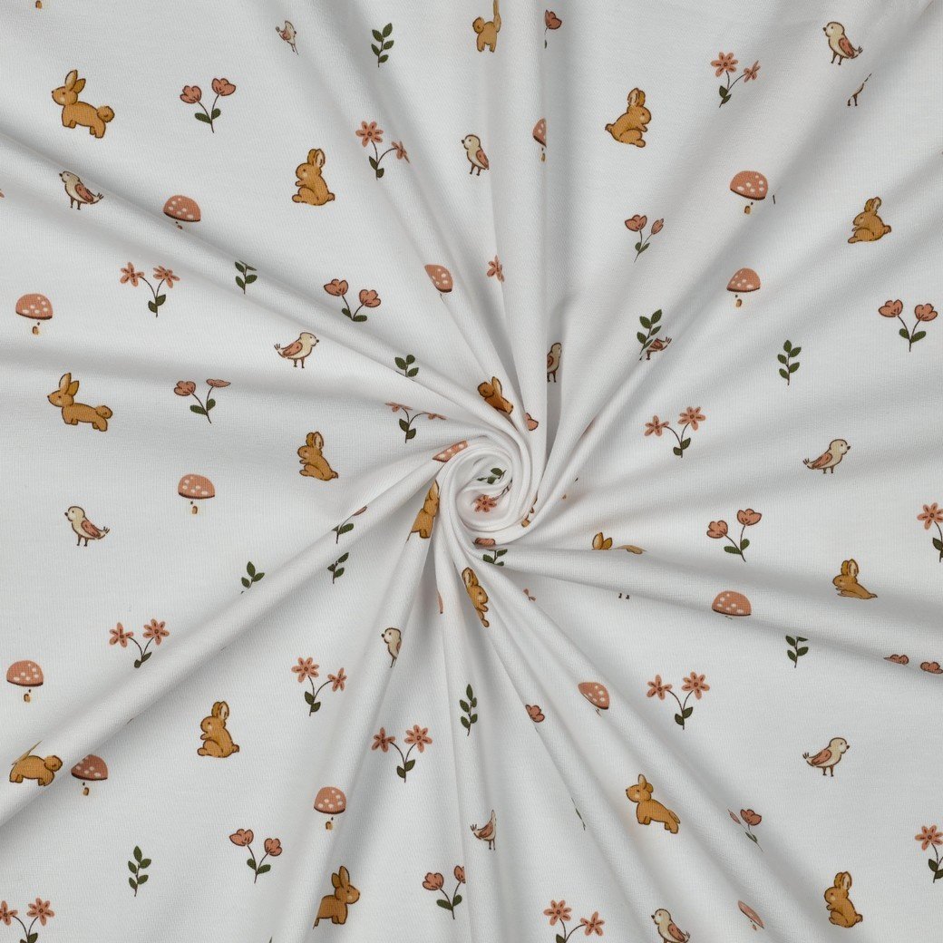 Organic Jersey Katoen Konijntjes – Lief, Zacht & Biologisch