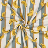 Jersey Katoen Fruit Wit – Vrolijk, Zacht & Comfortabel