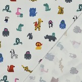 Jersey Safaridieren Wit – Jungle Vibes voor Kleine Avonturiers