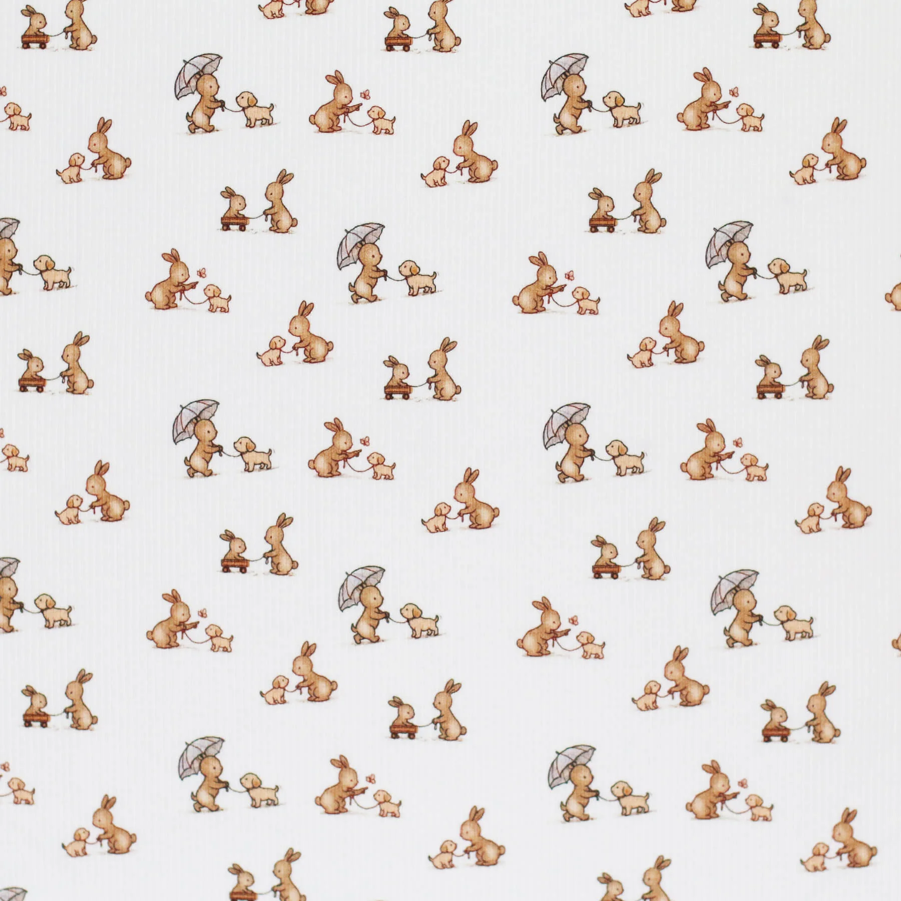 Rib Jersey Stof Konijn Hondentraining — Lief & Speels