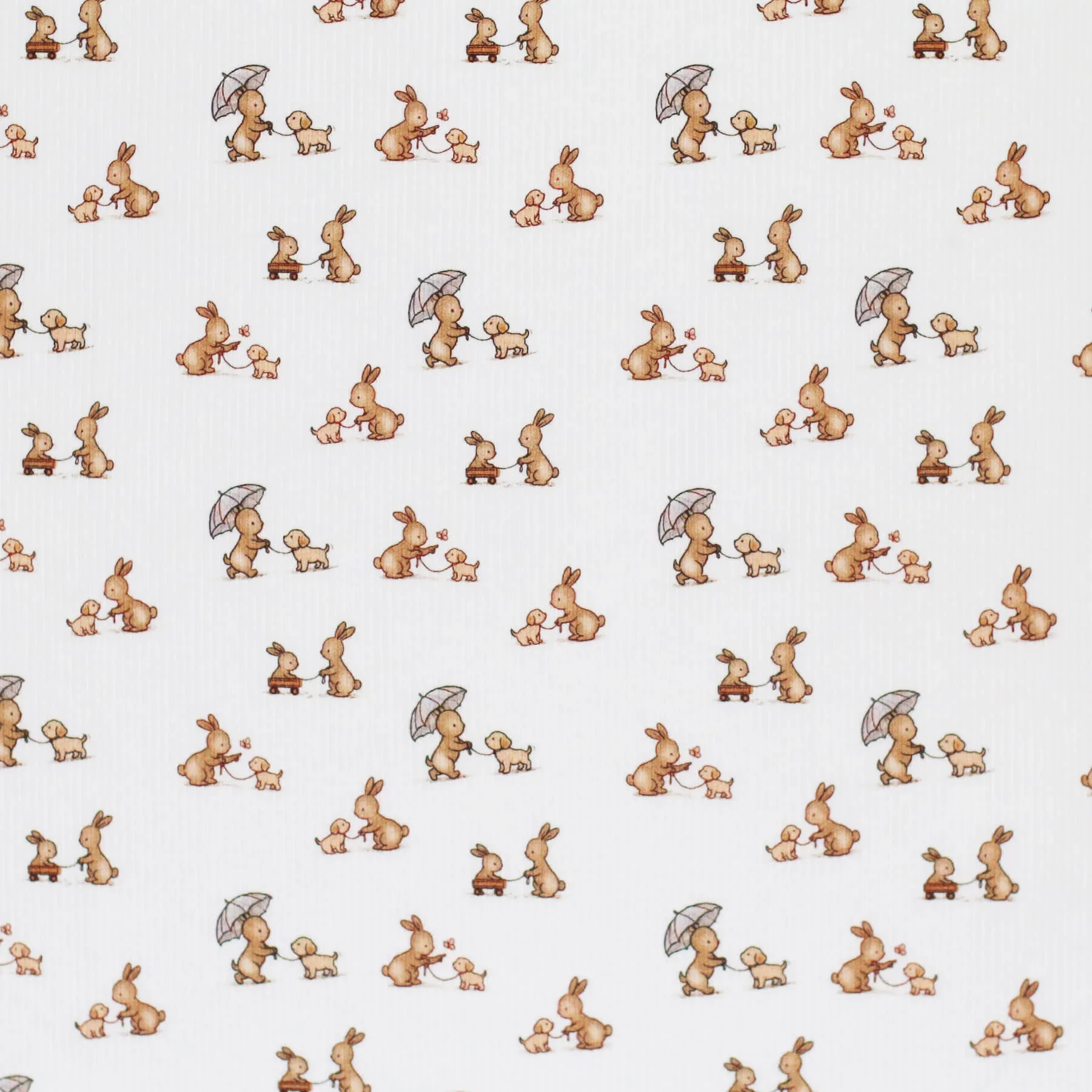 Rib Jersey Stof Konijn Hondentraining — Lief & Speels