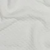 Quilt Jersey Stof Ecru – Zacht, Warm & Comfortabel