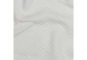 Quilt Jersey Stof Ruit – Ecru