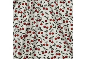 Rib Jersey Stof Kersjes – Ecru