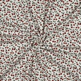 Rib Jersey Kersjes Ecru – Zacht, Stretchy & Super Cute